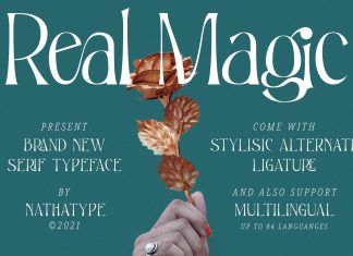 Real Magic Serif Font