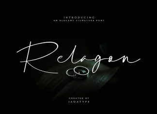 Relagon Handwritten Font