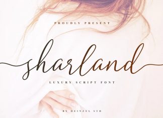 Sharland Calligraphy Font
