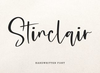 Stinclair Script Font