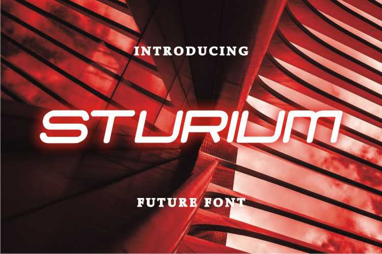 Sturium Font Befonts Com