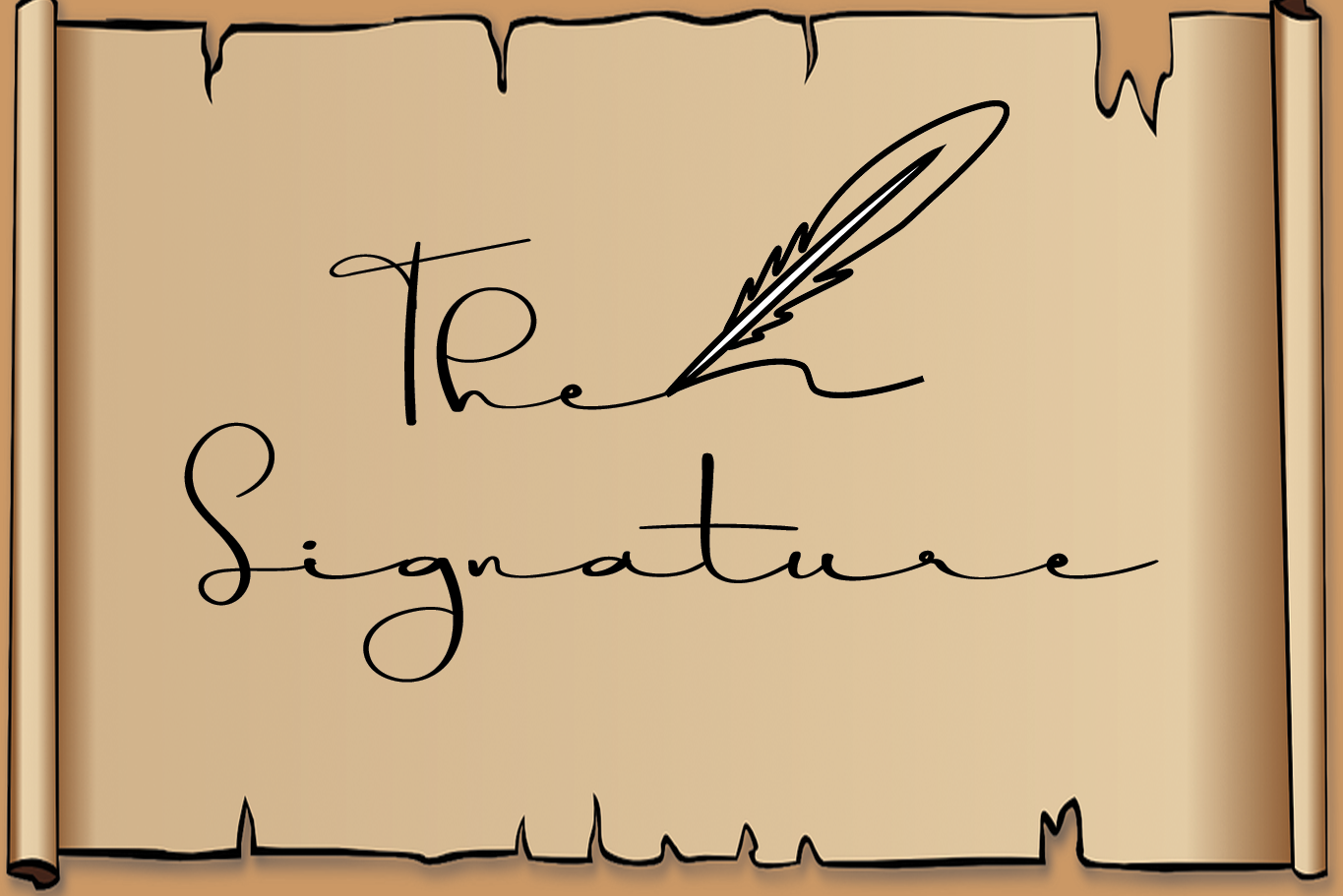 The Signature Script Font