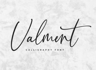 Valment Script Font