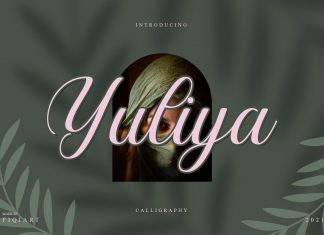 Yuliya Calligraphy Font
