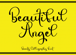 Beautiful Angel Script Font