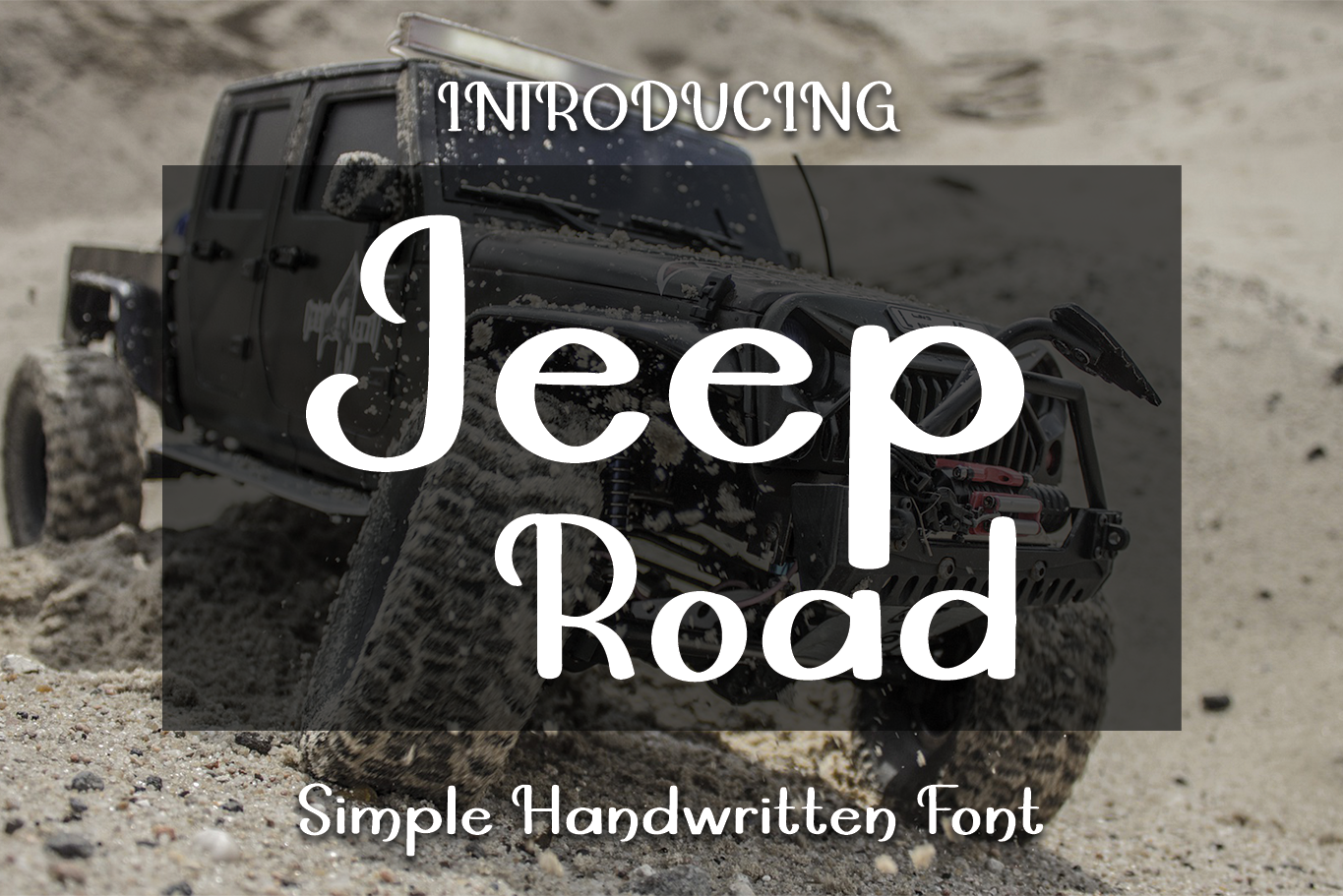 Jeep Font SVG