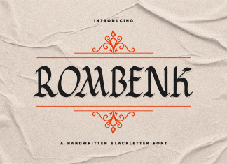 Rombenk Blackletter Font