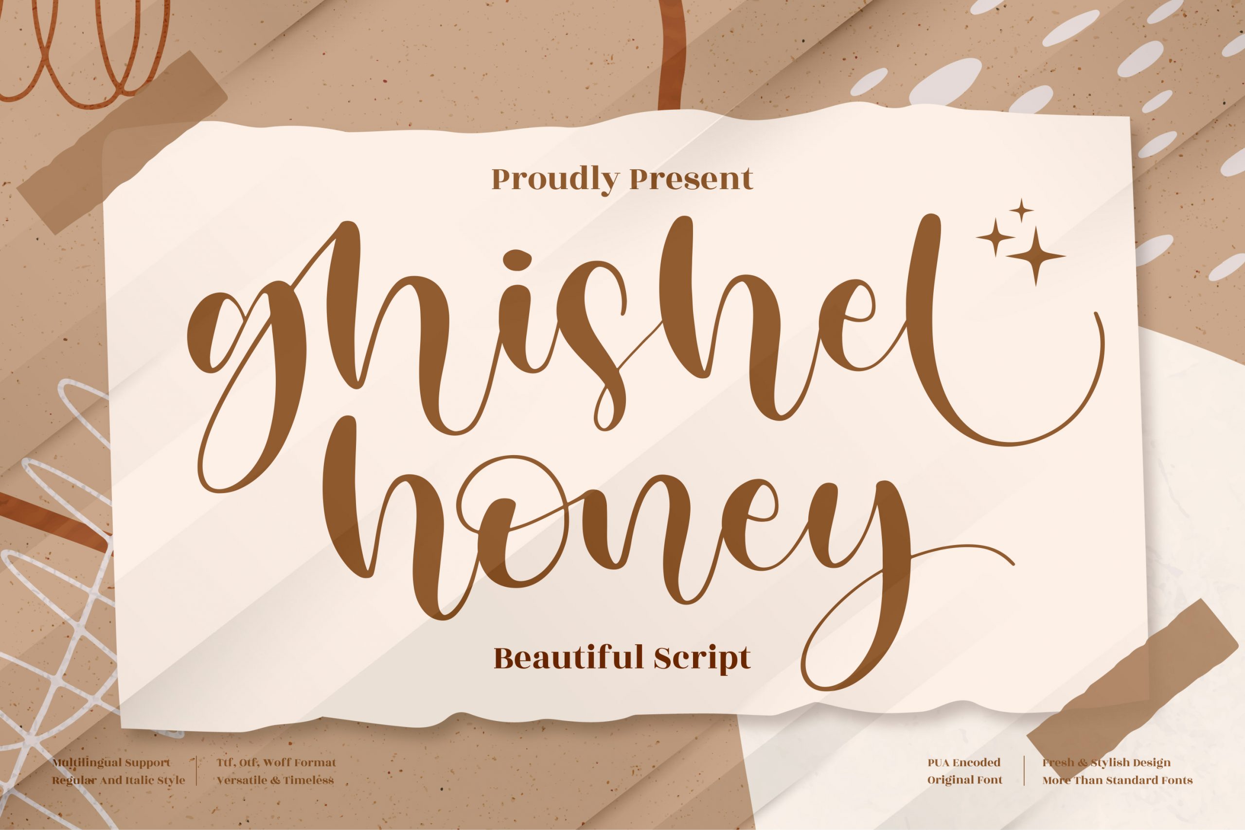Ghisel Honey Script Font