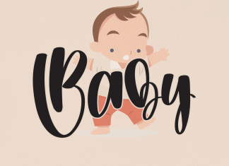 Baby Script Font