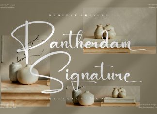 Pantherdam Signature Script Font