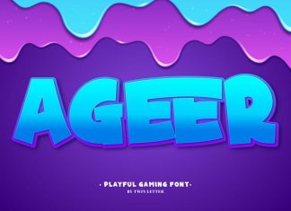 Ageer Display Font