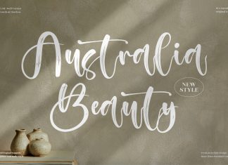 Australia Beauty Script Font