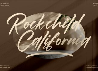 Rockchild California Script Font