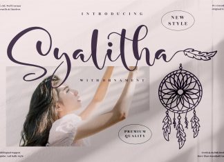 Syalitha Script Font