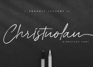 Christnolan Handwritten Font