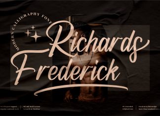 Richards Frederick Script Font