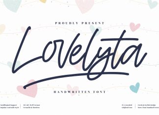 Lovelyta Handwritten Font