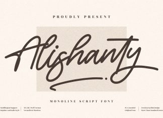 Alishanty Handwritten Font