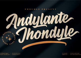 Andylante Jhondyle Script Font