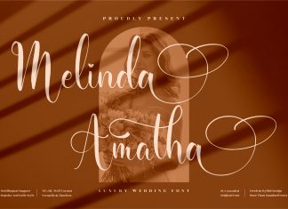 Melinda Amatha Script Font