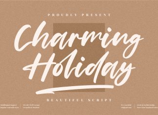 Charming Holiday Script Font