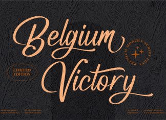 Belgium Victory Font