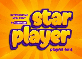 Starplayer Display Font
