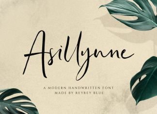 Asillynne Script Font