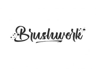Brushwork Brush Font
