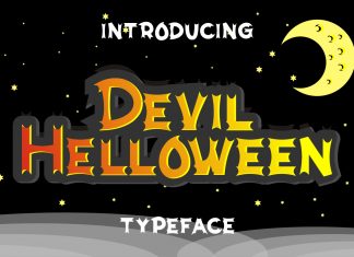 Devil Helloween Display Font