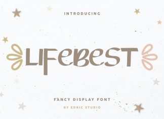 Lifebest Fancy Display Font