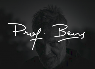 Prof. Bens Handwritten Font