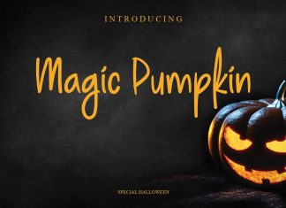 Magic Pumpkin Script Font