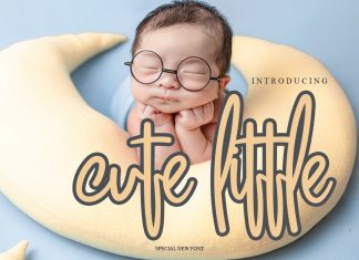 Cute Little Script Font