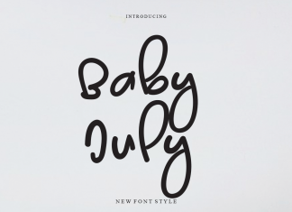 Baby July Script Font