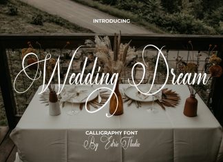 Wedding Dream Calligraphy Font