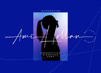 Ami Hollan Handwritten Font
