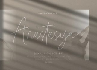 Anastasya Handwritten Font