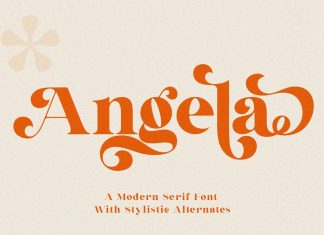Angela Serif Font