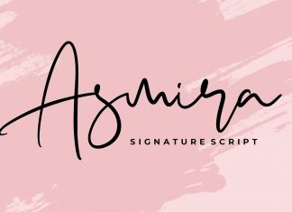 Asmira Handwritten Font