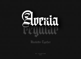 Avexia Blackletter Font