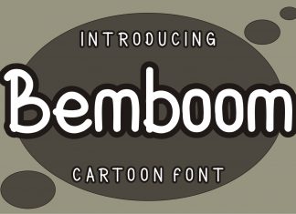 Bemboom Display Font