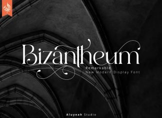 Bizantheum Serif Font