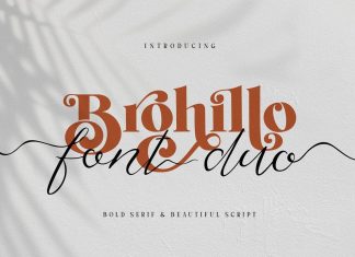 Brohillo Serif Font