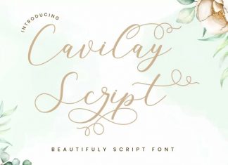 Cavilay Script Font