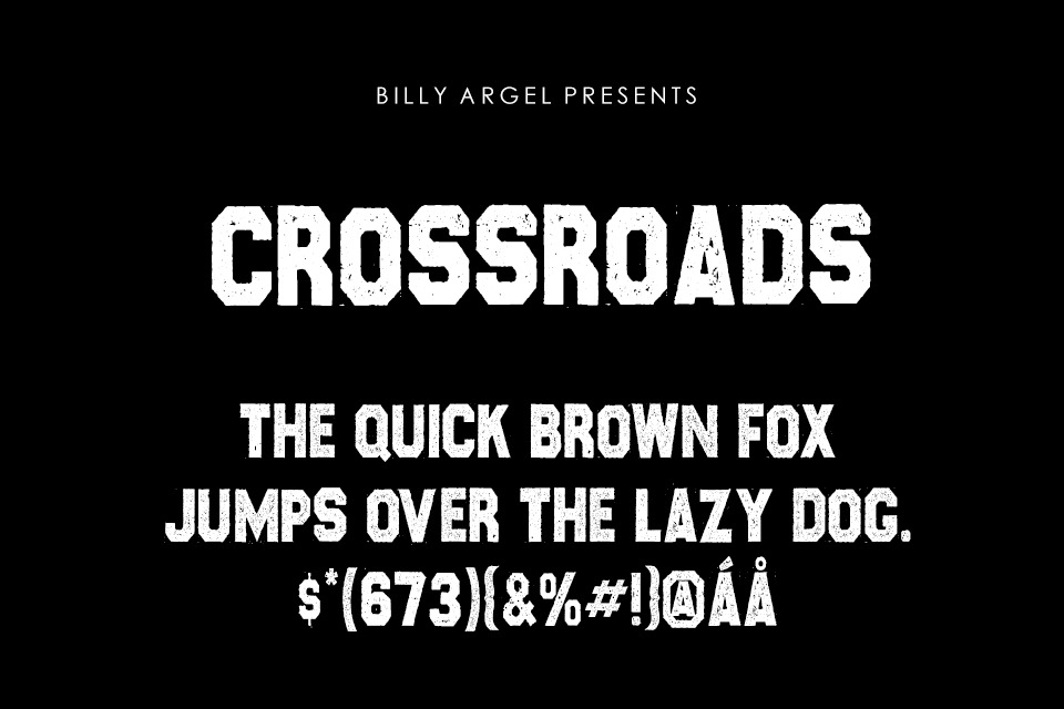 Crossroads Font - Download Free Font