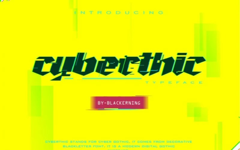 Cyber Girl Font (2022) —