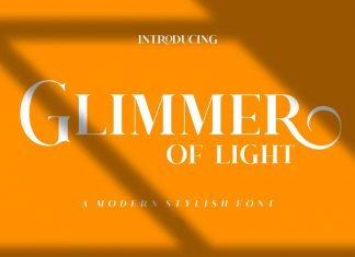 Glimmer Of Light Serif Font
