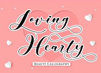 Loving Hearty Script Font