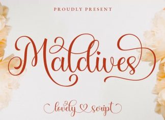 Maldives Calligraphy Font